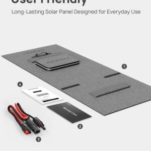 AFERIY 100W Solcelle Panel