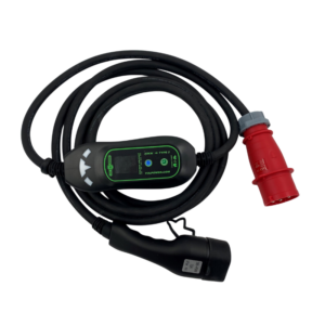 V2LPower – Lader 3 faset Rød CEE 400V, 32A, 11KW / 22KW til type2