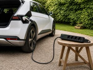 Read more about the article Sikker V2L adapter til elbil: Den komplette guide 2026