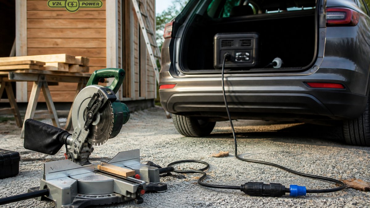 Read more about the article Kan du oplade elværktøj via elbilens V2L?