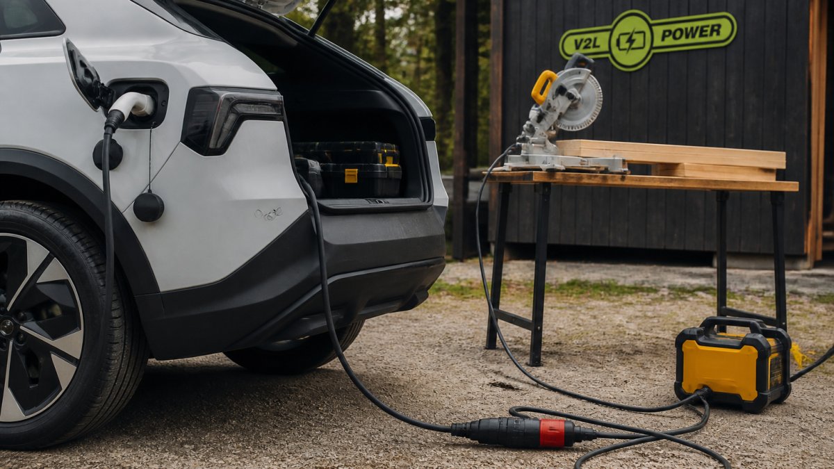 You are currently viewing Strømforsyning til værktøj fra elbilens batteri